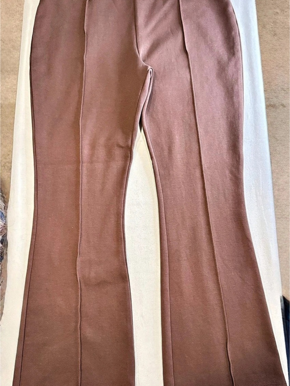 ASOS DESIGN flare pants Brown Flare Pants Size Large